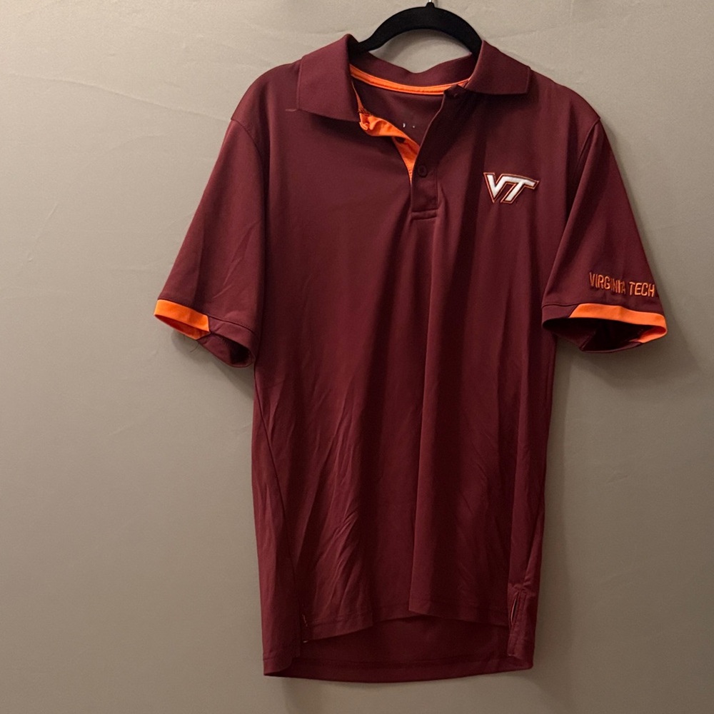Men's Maroon Polo Shirt